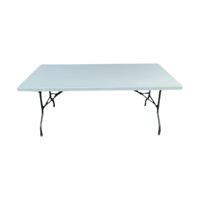 6' Folding Table delivered and set up on a backyard lawn for a party in Fort Myers, FL