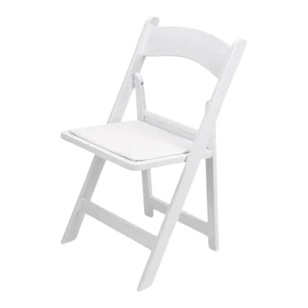 Resin Chair (White) rental photo